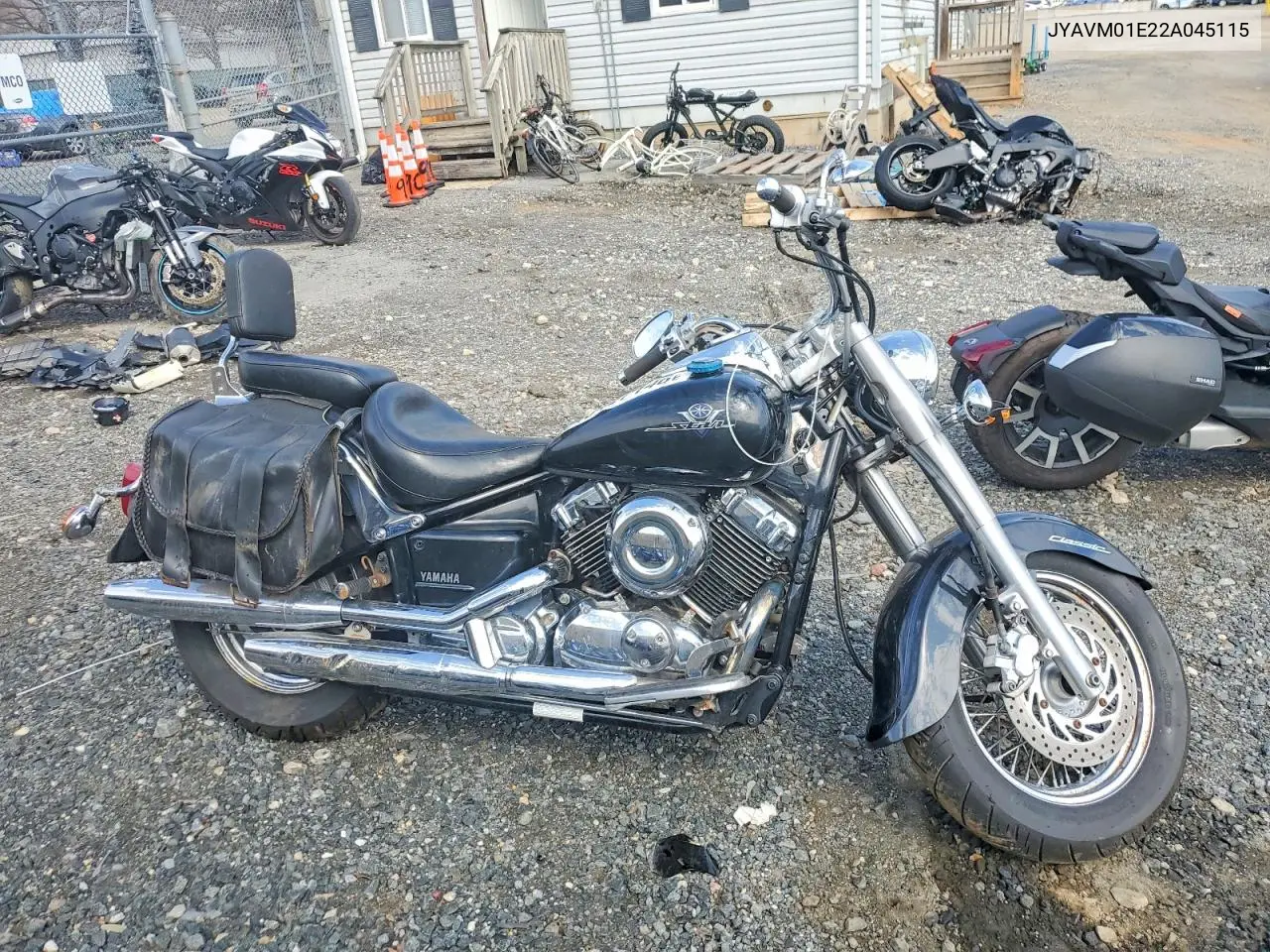2002 Yamaha Xvs65 Base VIN: JYAVM01E22A045115 Lot: 45457146