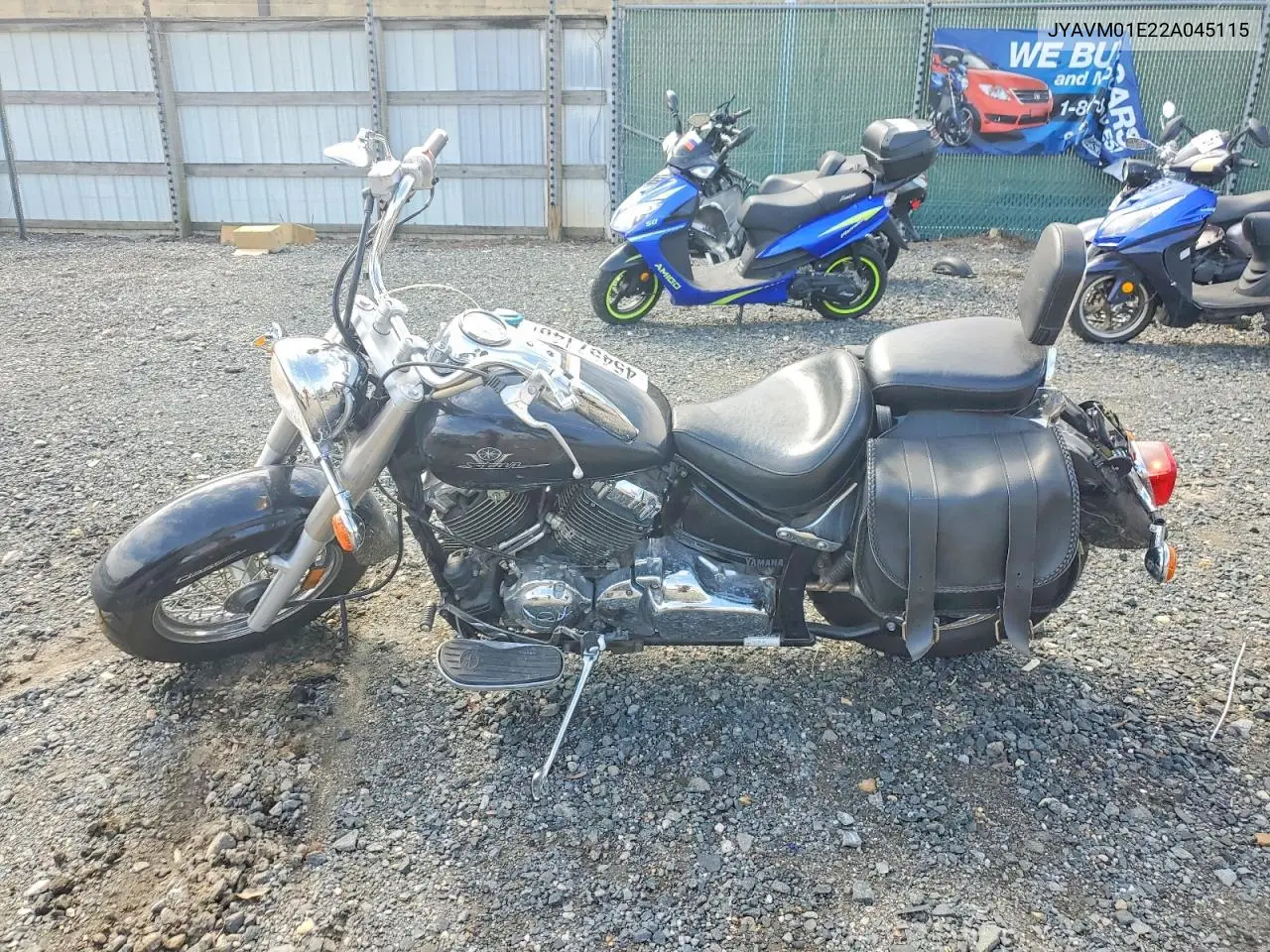 2002 Yamaha Xvs65 Base VIN: JYAVM01E22A045115 Lot: 45457146