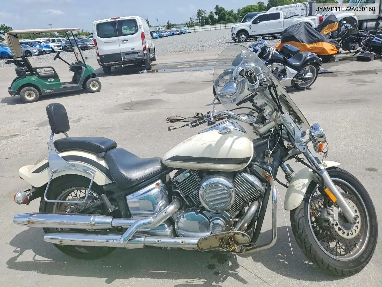 2002 Yamaha Xvs1100 A VIN: JYAVP11E72A030168 Lot: 60358836