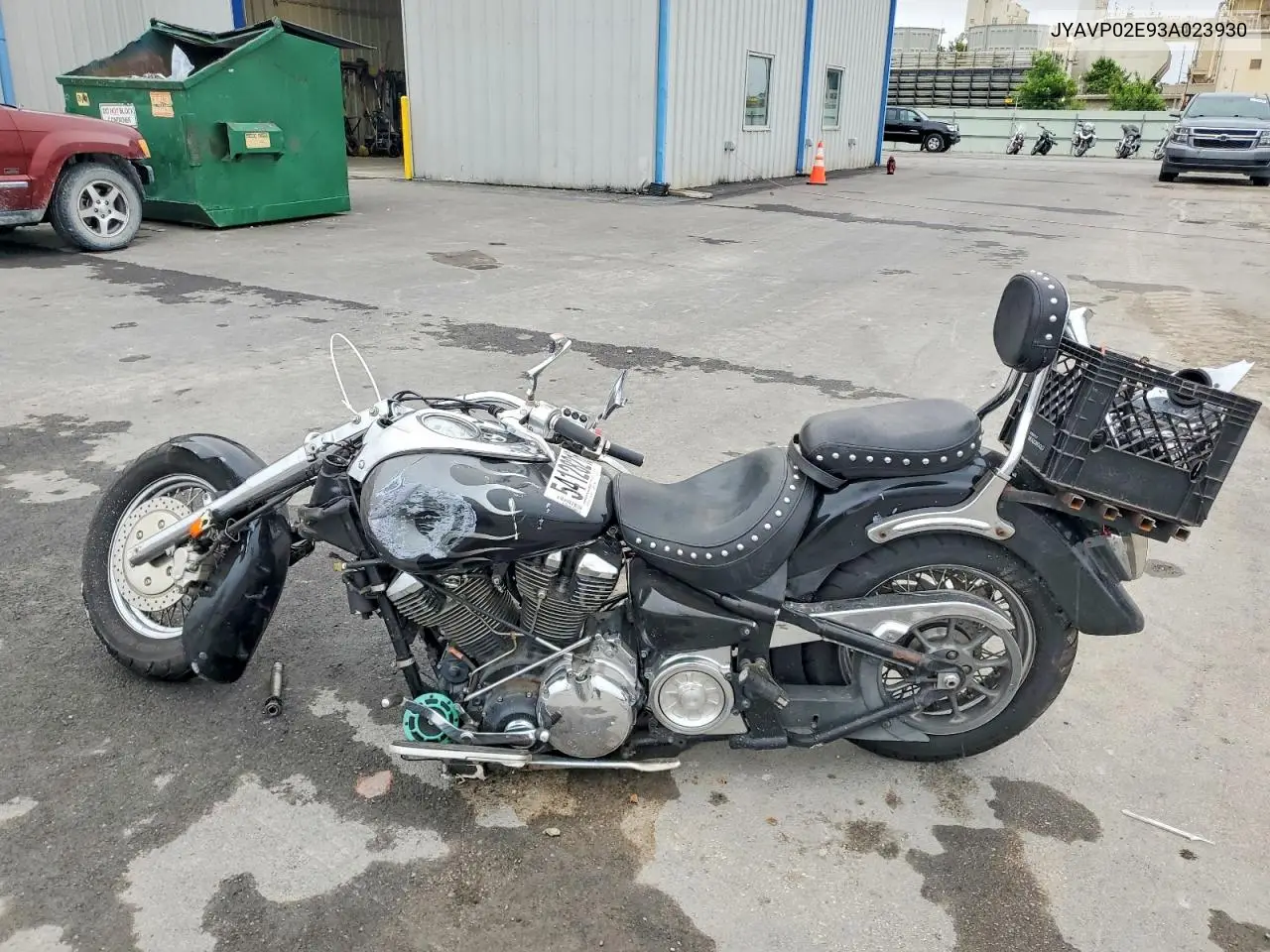 2003 Yamaha Xv1600 VIN: JYAVP02E93A023930 Lot: 54128216