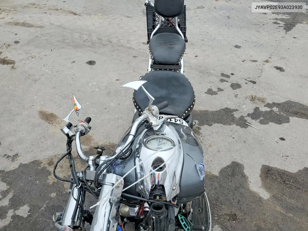 2003 Yamaha Xv1600 VIN: JYAVP02E93A023930 Lot: 54128216