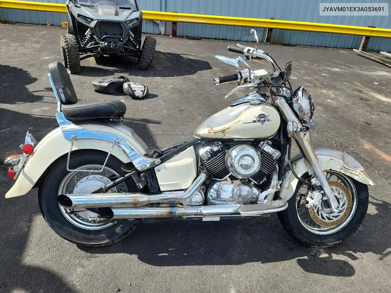 2003 Yamaha Xvs65 Base VIN: JYAVM01EX3A053691 Lot: 59141386