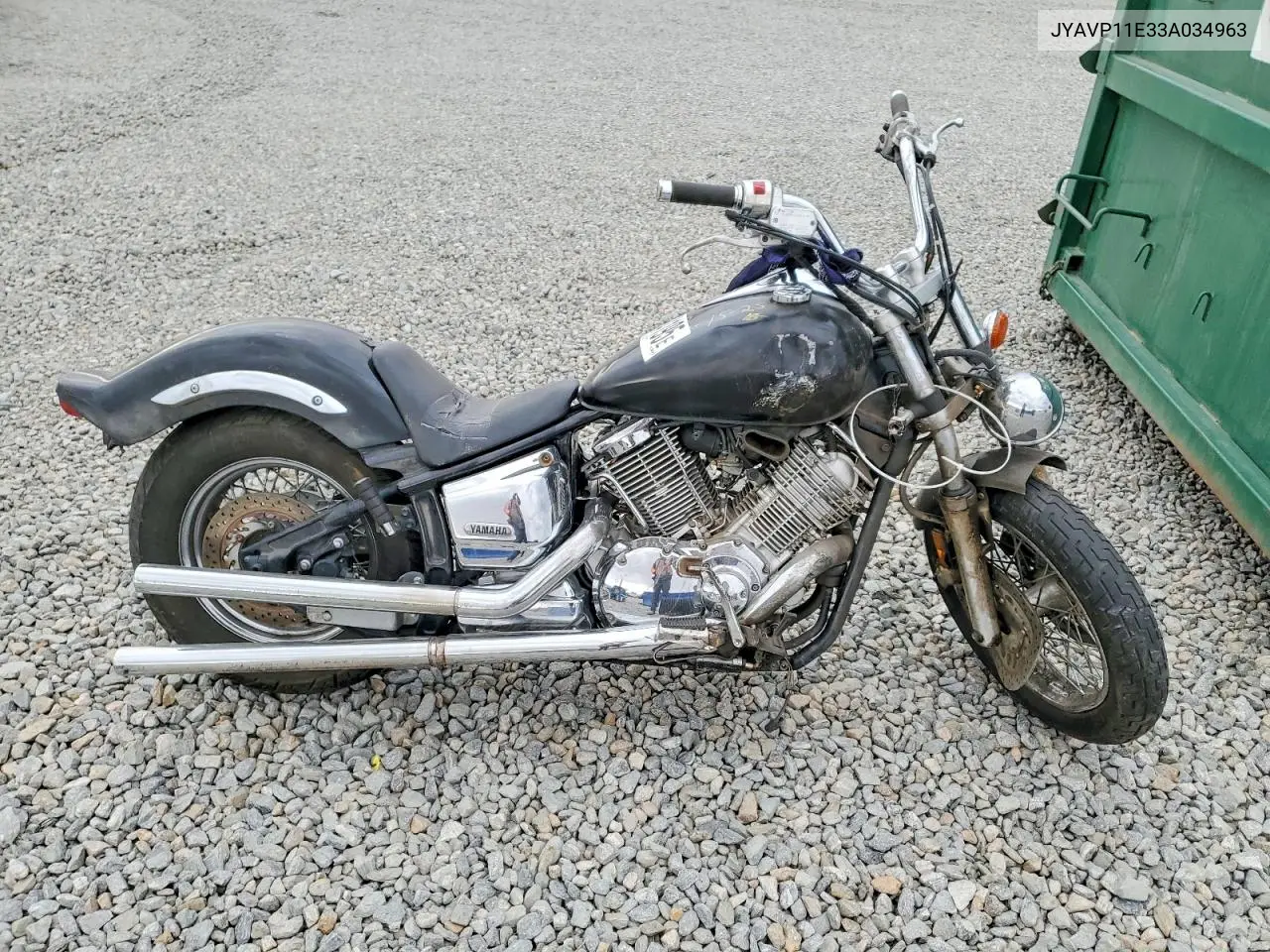 2003 Yamaha Xvs1100 A VIN: JYAVP11E33A034963 Lot: 75354195