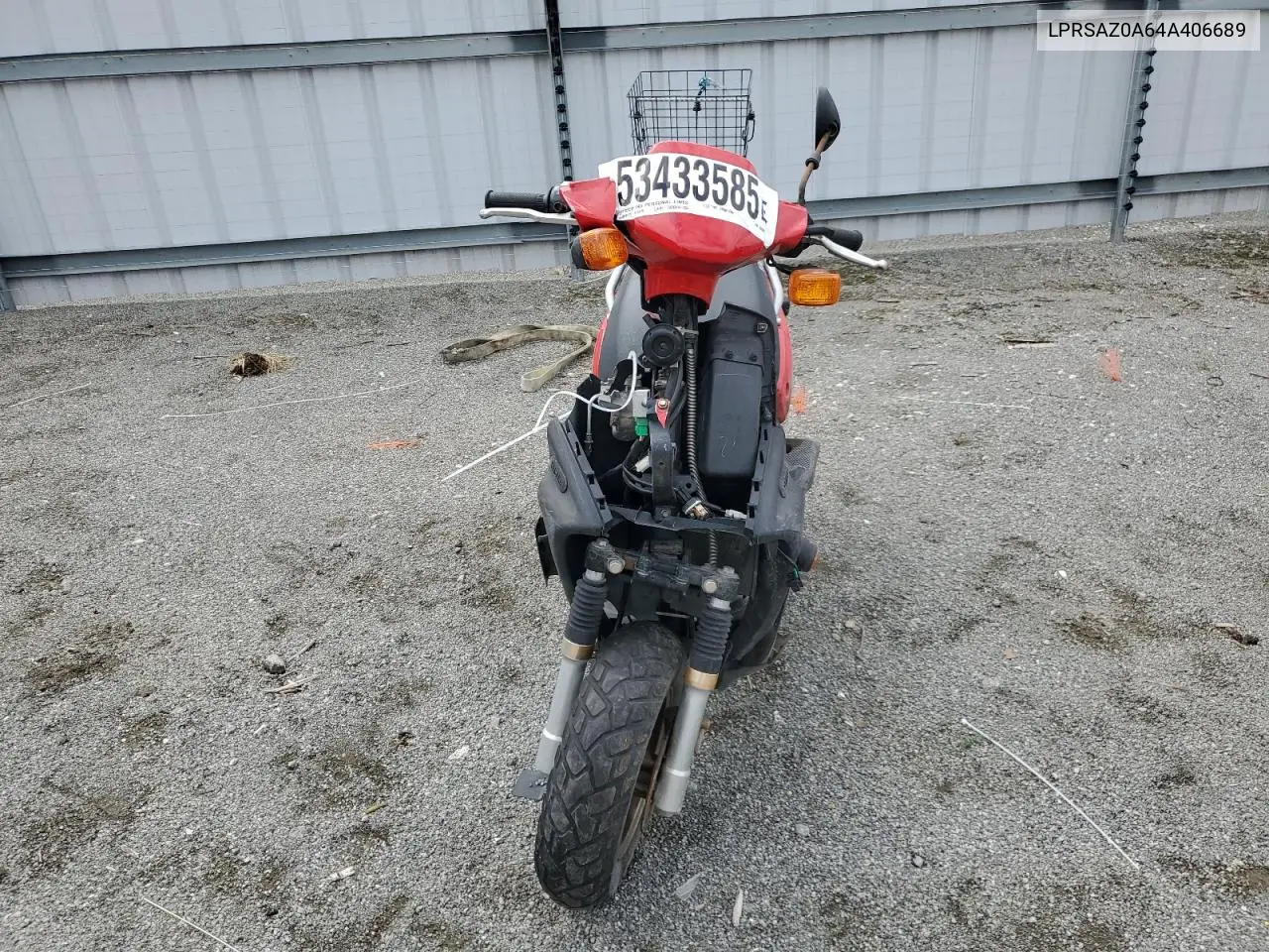 2004 Yamaha Yw50 Ap Zuma VIN: LPRSA20A64A406689 Lot: 53433585