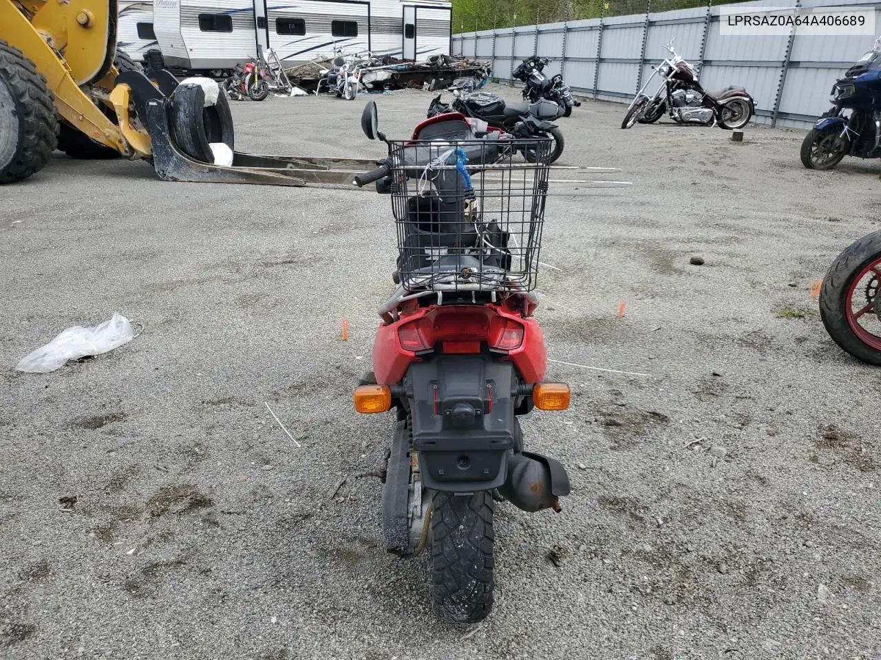 2004 Yamaha Yw50 Ap Zuma VIN: LPRSA20A64A406689 Lot: 53433585
