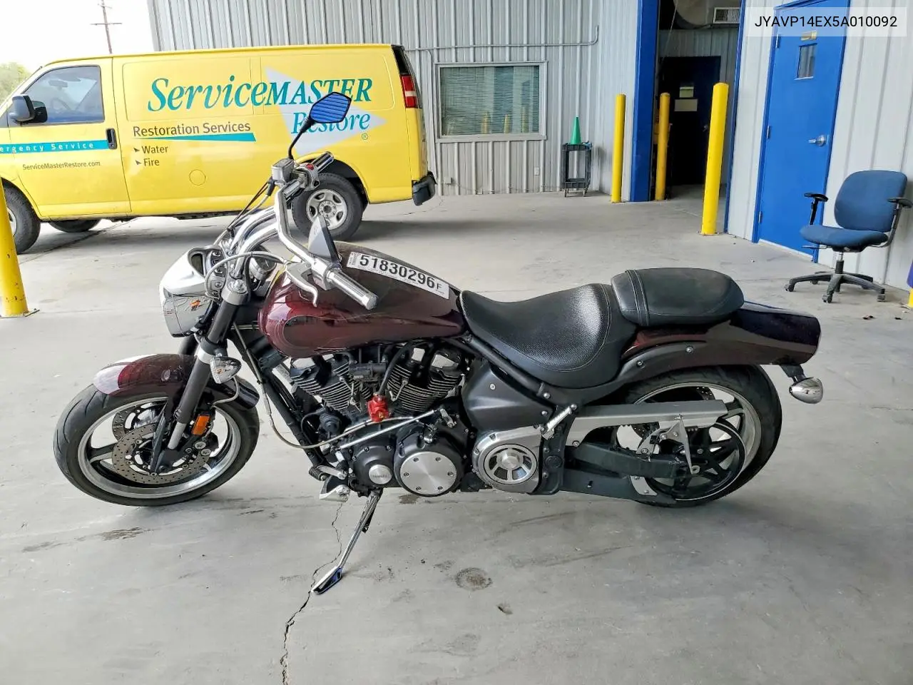 2005 Yamaha Xv1700 Pc VIN: JYAVP14EX5A010092 Lot: 51830296