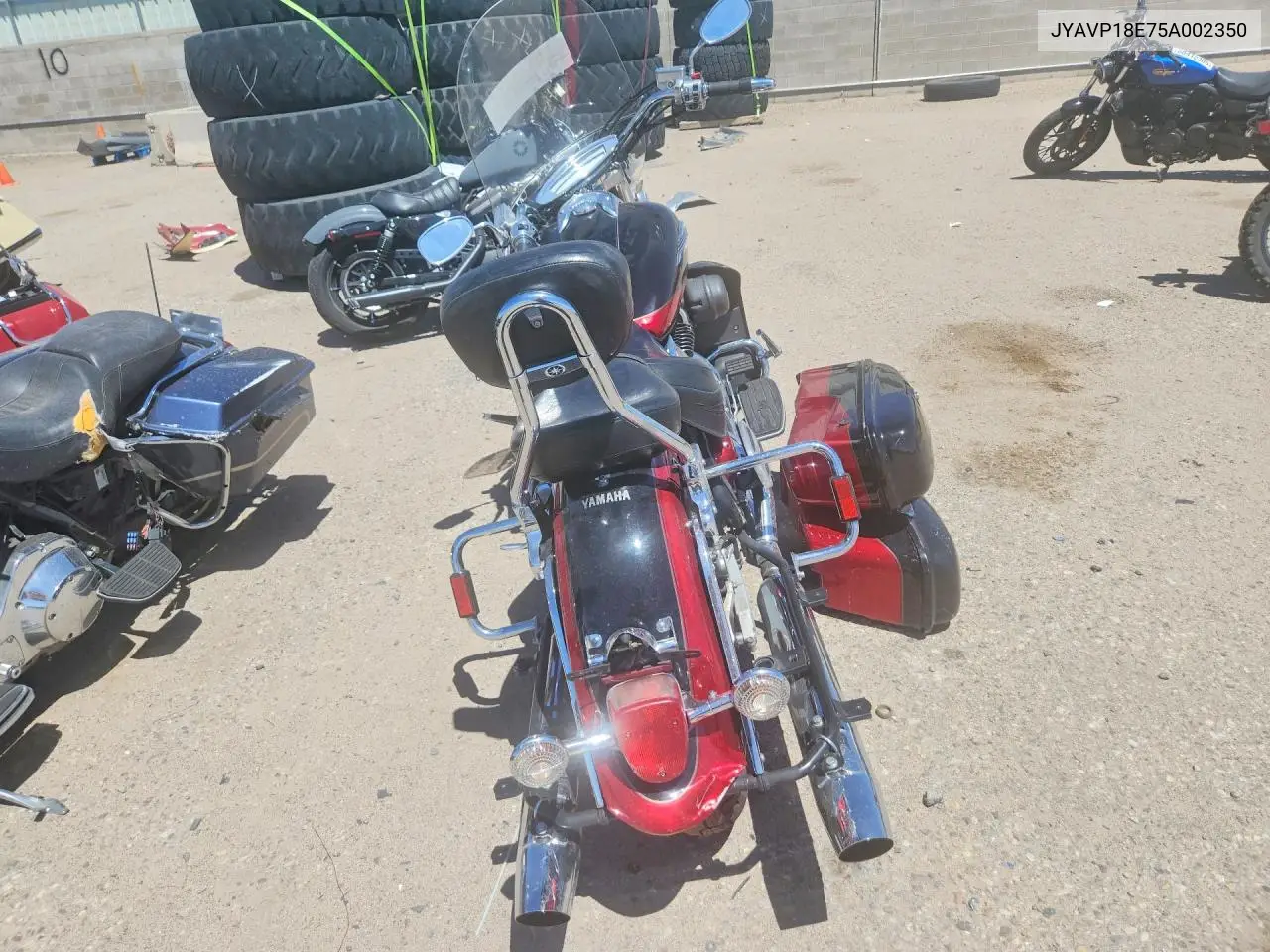 2005 Yamaha Xvz13 Ct VIN: JYAVP18E75A002350 Lot: 55747056