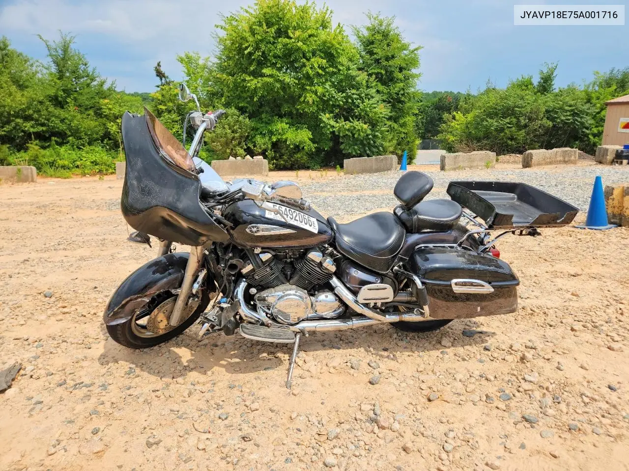 2005 Yamaha Xvz13 Ct VIN: JYAVP18E75A001716 Lot: 56492066