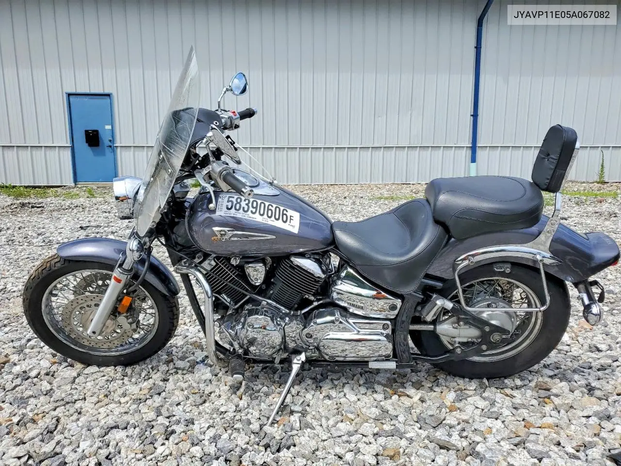 2005 Yamaha Xvs1100 A VIN: JYAVP11E05A067082 Lot: 58390606