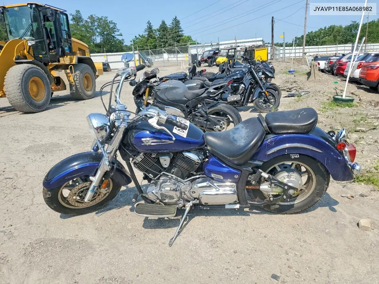 2005 Yamaha Xvs1100 A VIN: JYAVP11E85A068982 Lot: 61071516
