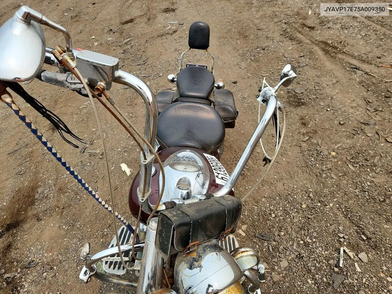 2005 Yamaha Xv1700 A VIN: JYAVP17E75A009350 Lot: 61396986
