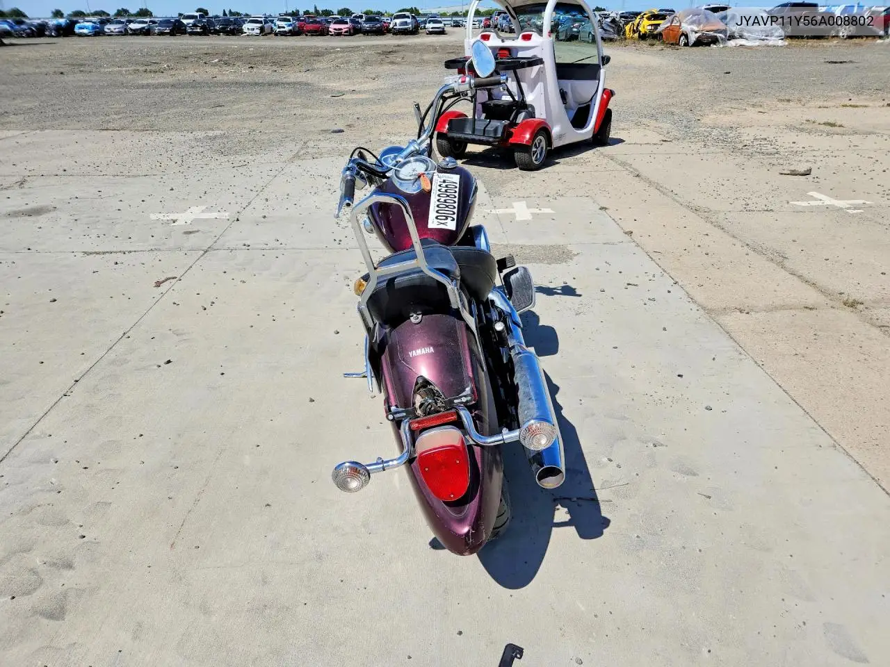 2006 Yamaha Xvs1100 A VIN: JYAVP11Y56A008802 Lot: 49989806