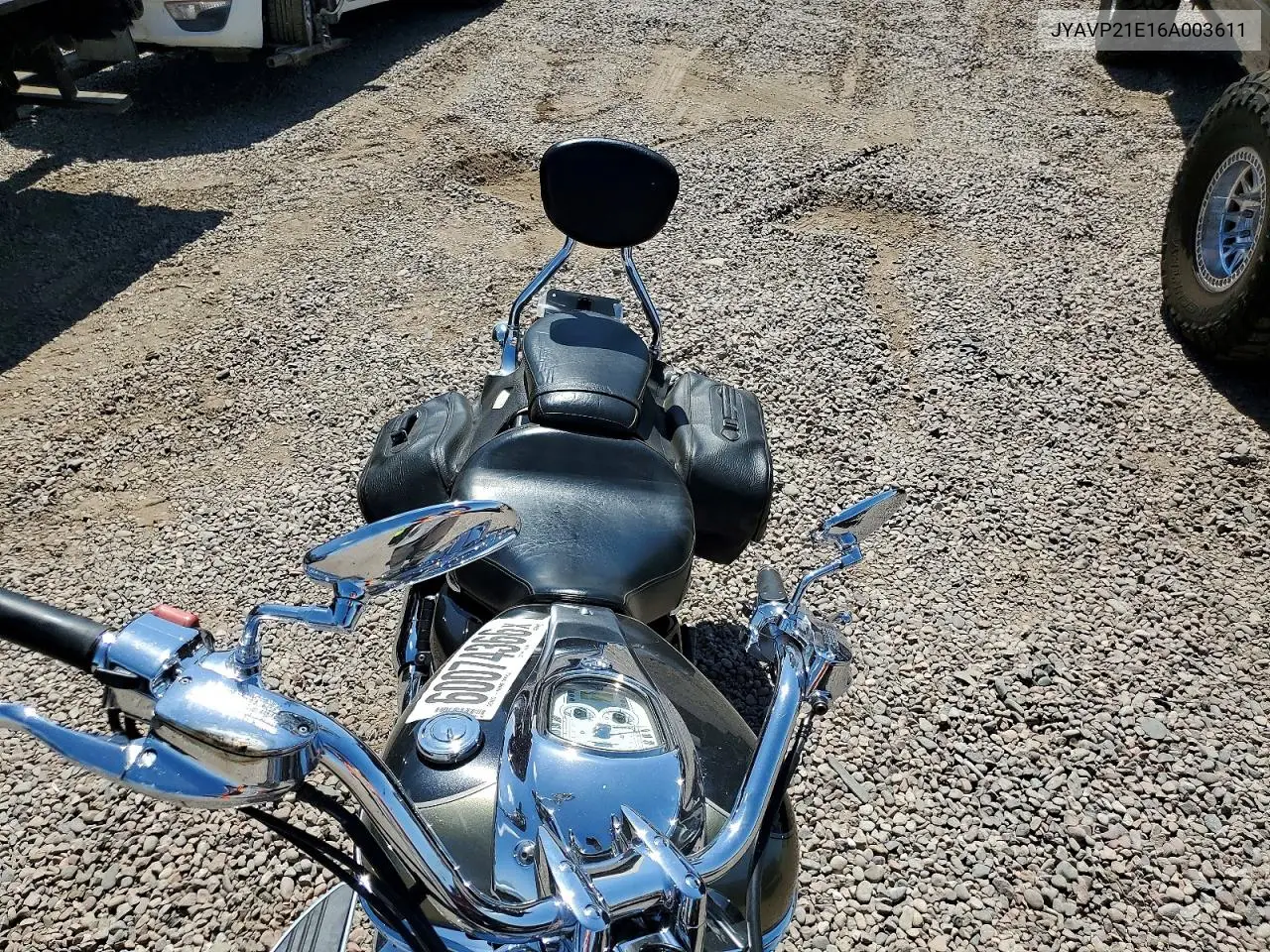 2006 Yamaha Xv1900 A VIN: JYAVP21E16A003611 Lot: 60074366