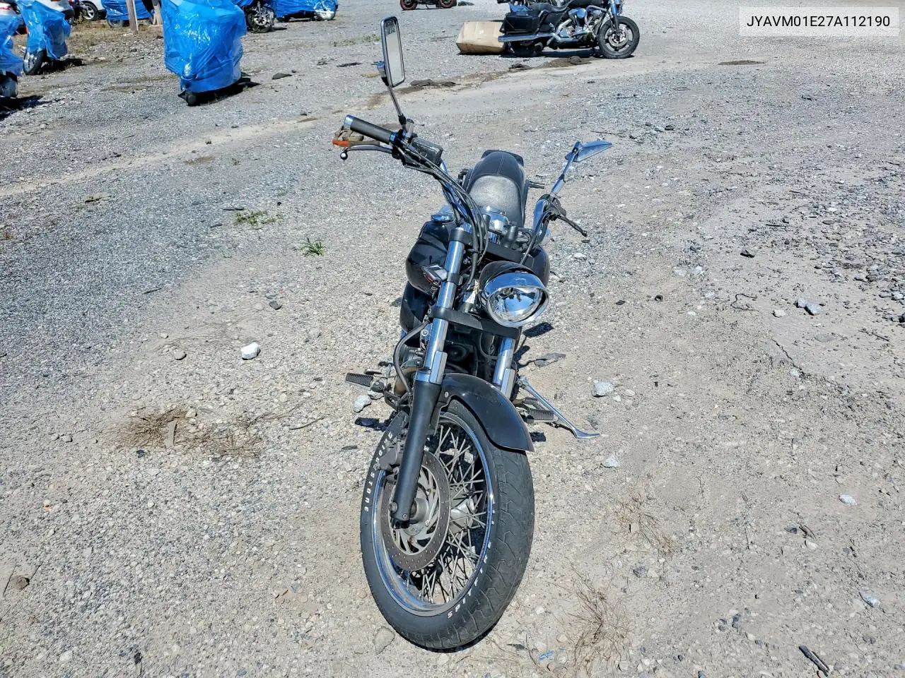 2007 Yamaha Xvs650 VIN: JYAVM01E27A112190 Lot: 55068206