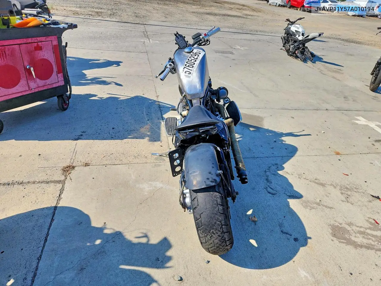 2007 Yamaha Xvs1100 VIN: JYAVP11Y57A010194 Lot: 57605296