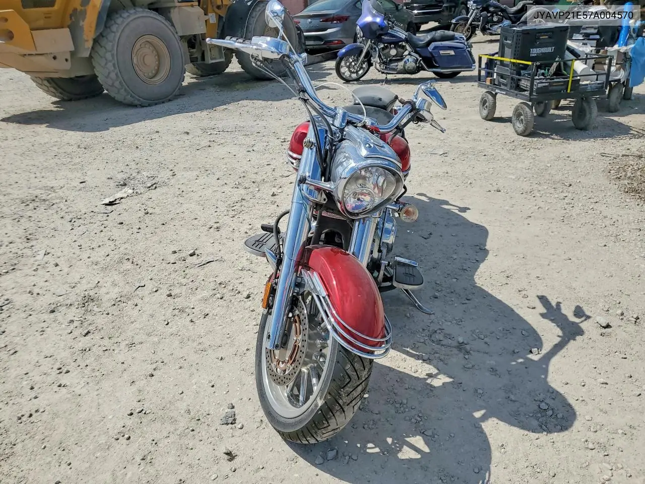 2007 Yamaha Xv1900 A VIN: JYAVP21E57A004570 Lot: 58160936