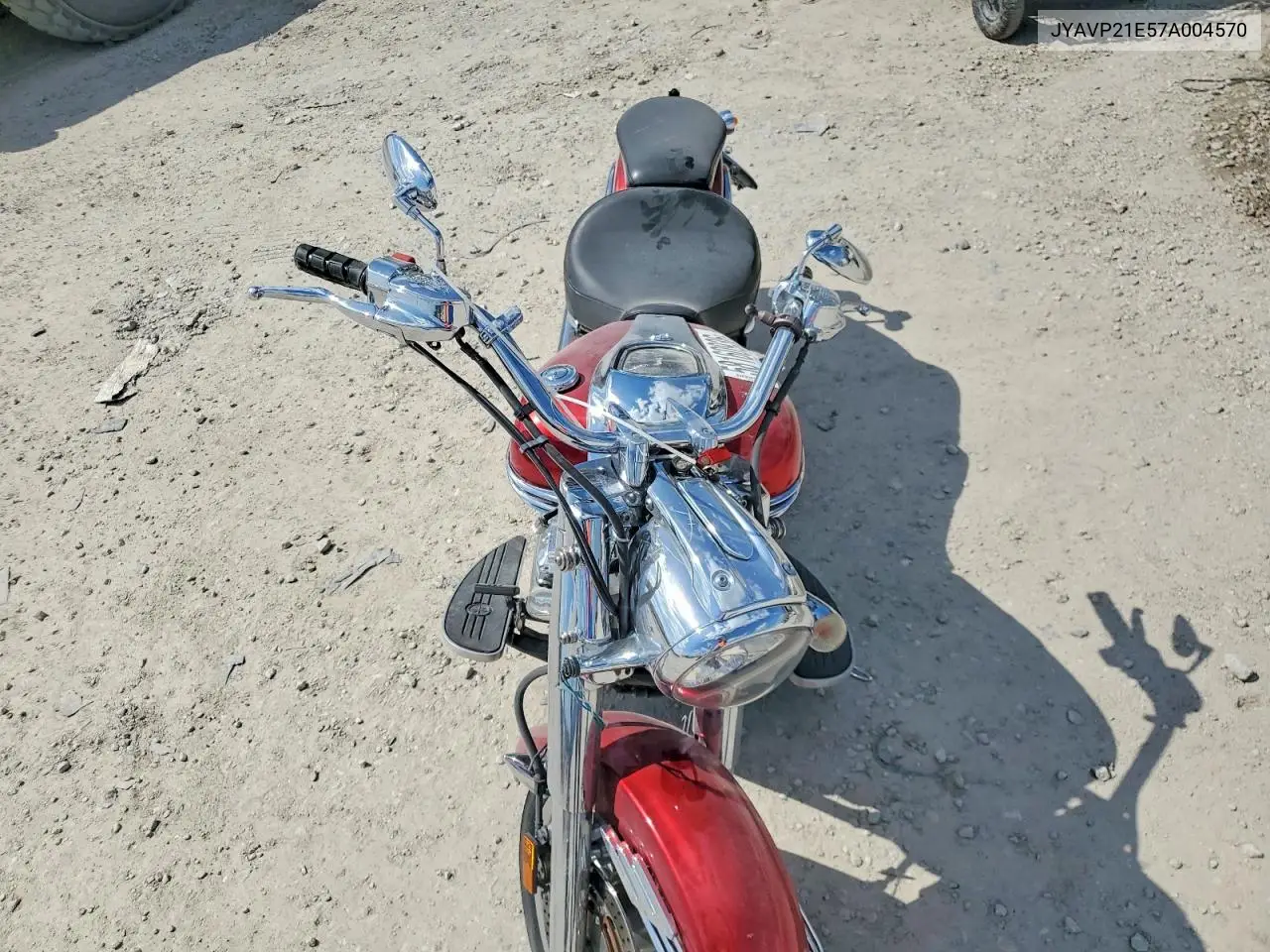 2007 Yamaha Xv1900 A VIN: JYAVP21E57A004570 Lot: 58160936