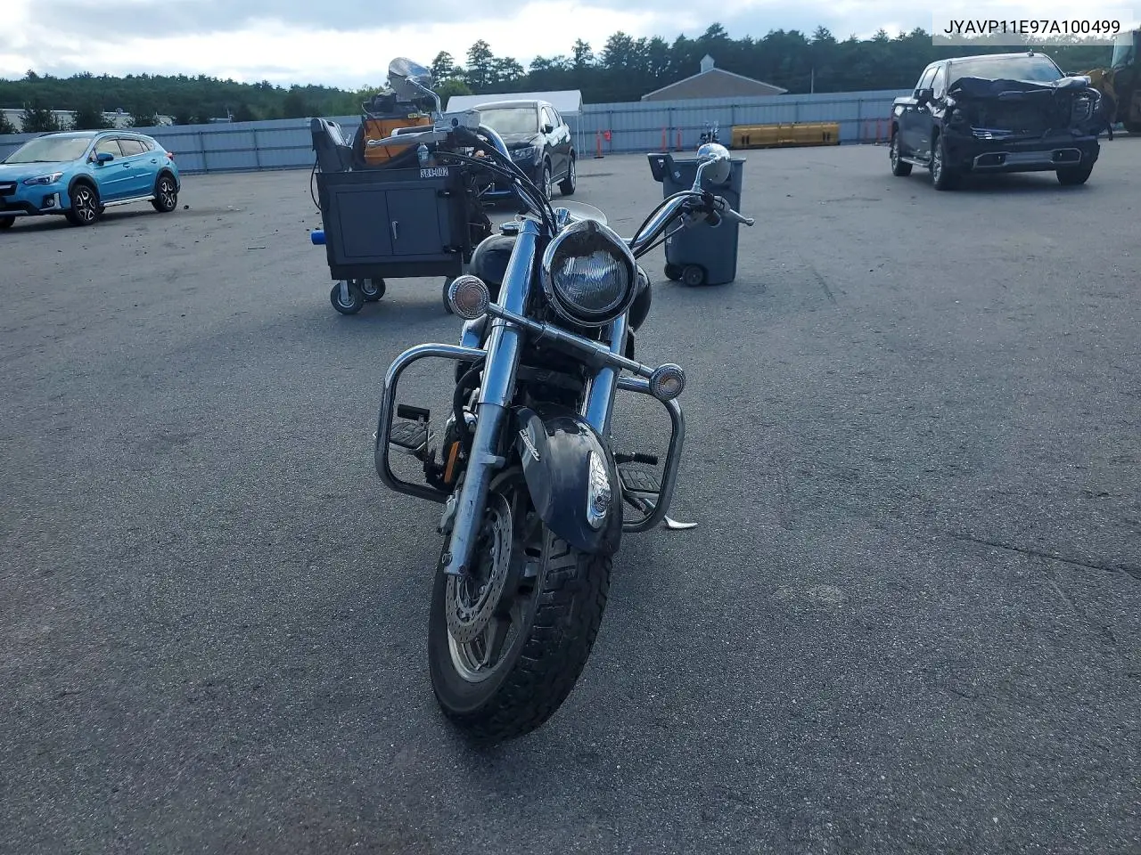 2007 Yamaha Xvs1100 VIN: JYAVP11E97A100499 Lot: 58901256