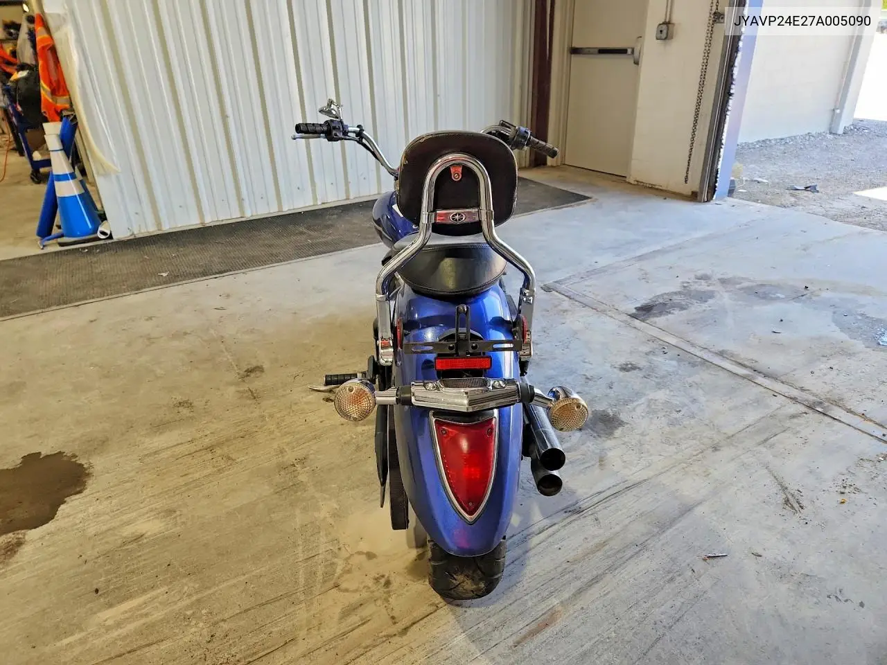 2007 Yamaha Xvs1300 A VIN: JYAVP24E27A005090 Lot: 59673586