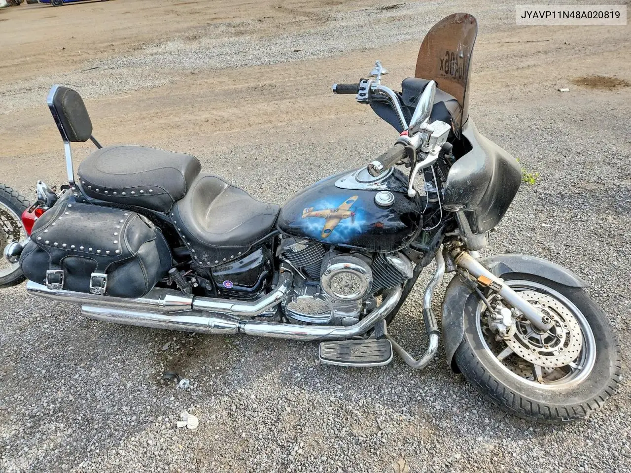 2008 Yamaha Xvs1100 A VIN: JYAVP11N48A020819 Lot: 58916406