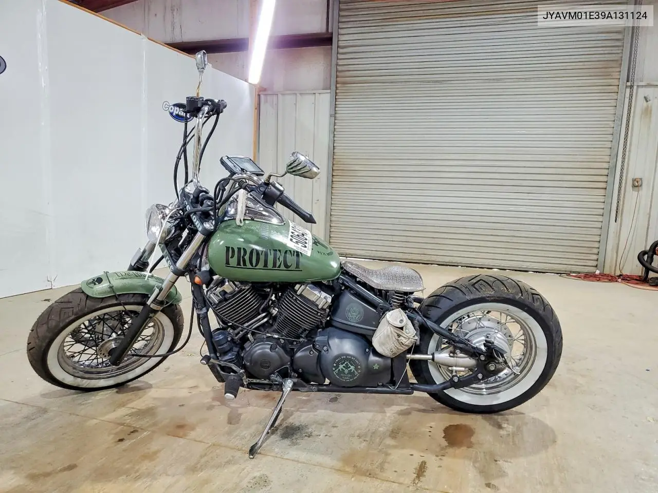 2009 Yamaha Xvs650 A VIN: JYAVM01E39A131124 Lot: 50643116