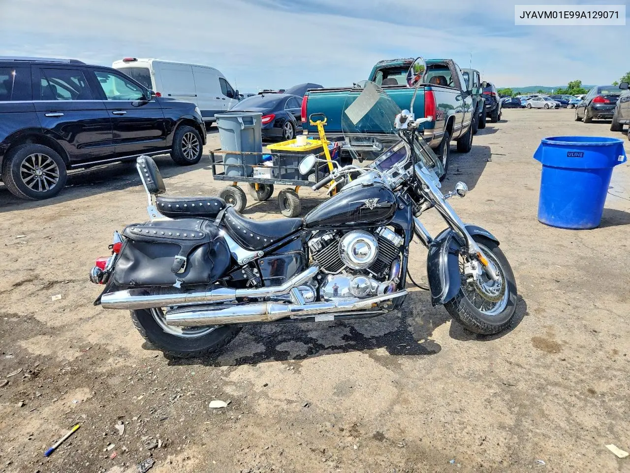 2009 Yamaha Xvs650 A VIN: JYAVM01E99A129071 Lot: 54832746