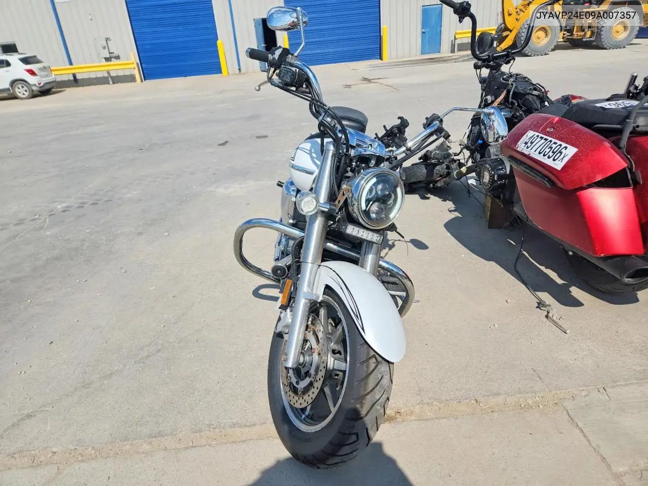 2009 Yamaha Xvs1300 A VIN: JYAVP24E09A007357 Lot: 55710556