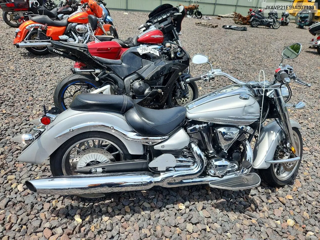 2009 Yamaha Xv1900 A VIN: JYAVP21E59A007133 Lot: 60468866