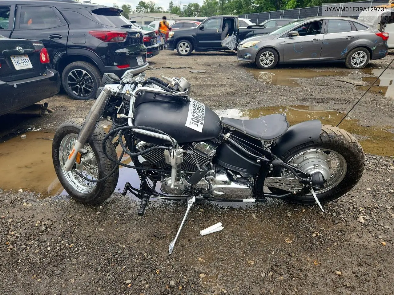 2009 Yamaha Xvs650 A VIN: JYAVM01E39A129731 Lot: 60595296