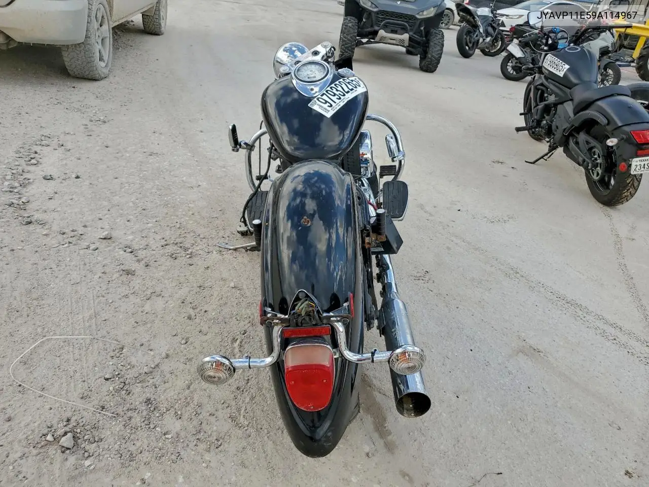 2009 Yamaha Xvs1100 A VIN: JYAVP11E59A114967 Lot: 97932265