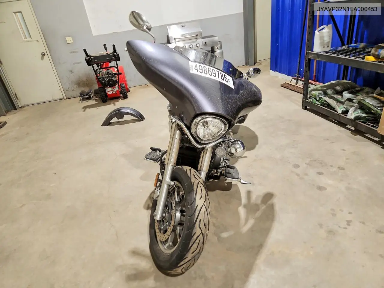 2014 Yamaha Xvs1300 Ct VIN: JYAVP32N1EA000453 Lot: 49869786