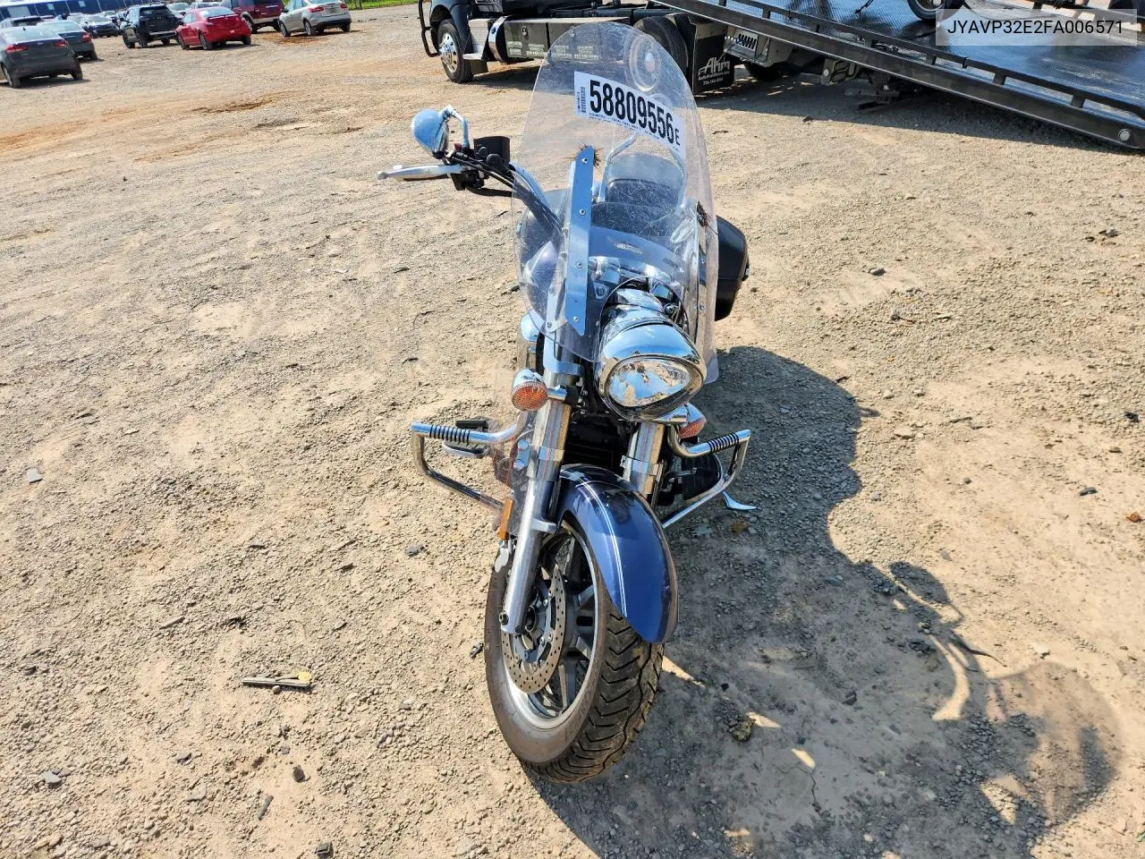 2015 Yamaha Xvs1300 Ct VIN: JYAVP32E2FA006571 Lot: 58809556