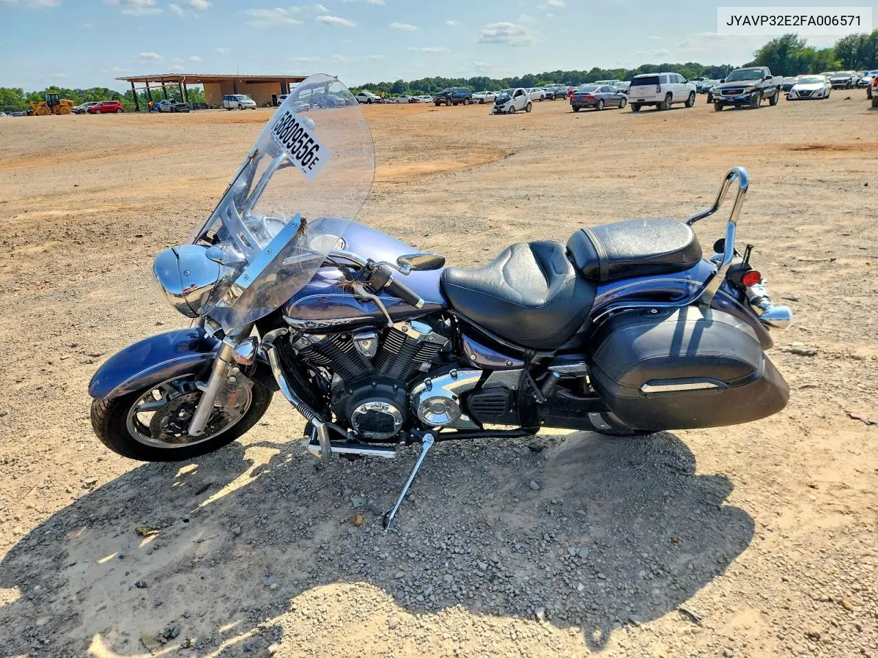 2015 Yamaha Xvs1300 Ct VIN: JYAVP32E2FA006571 Lot: 58809556