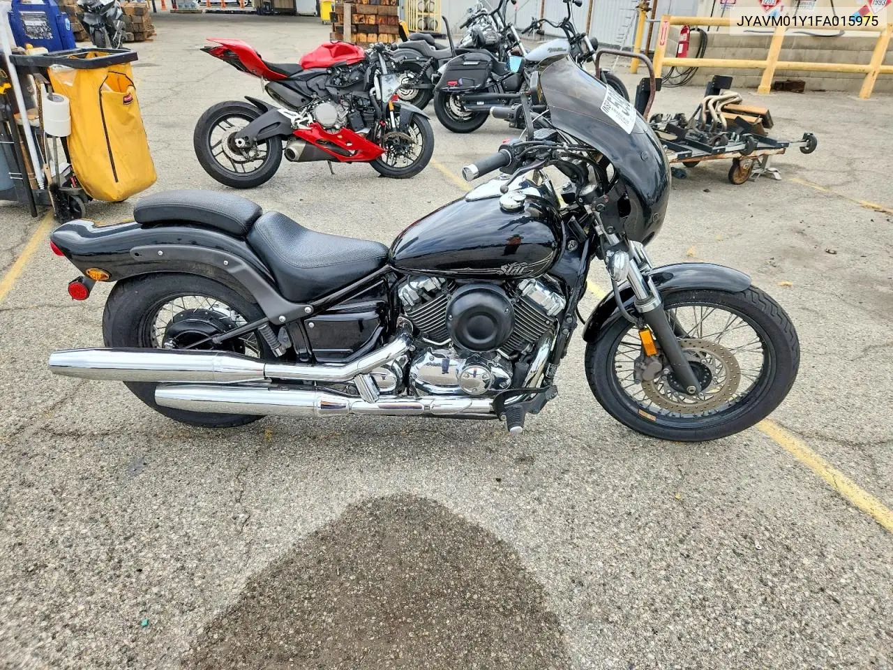 2015 Yamaha Xvs650 C VIN: JYAVM01Y1FA015975 Lot: 59362896