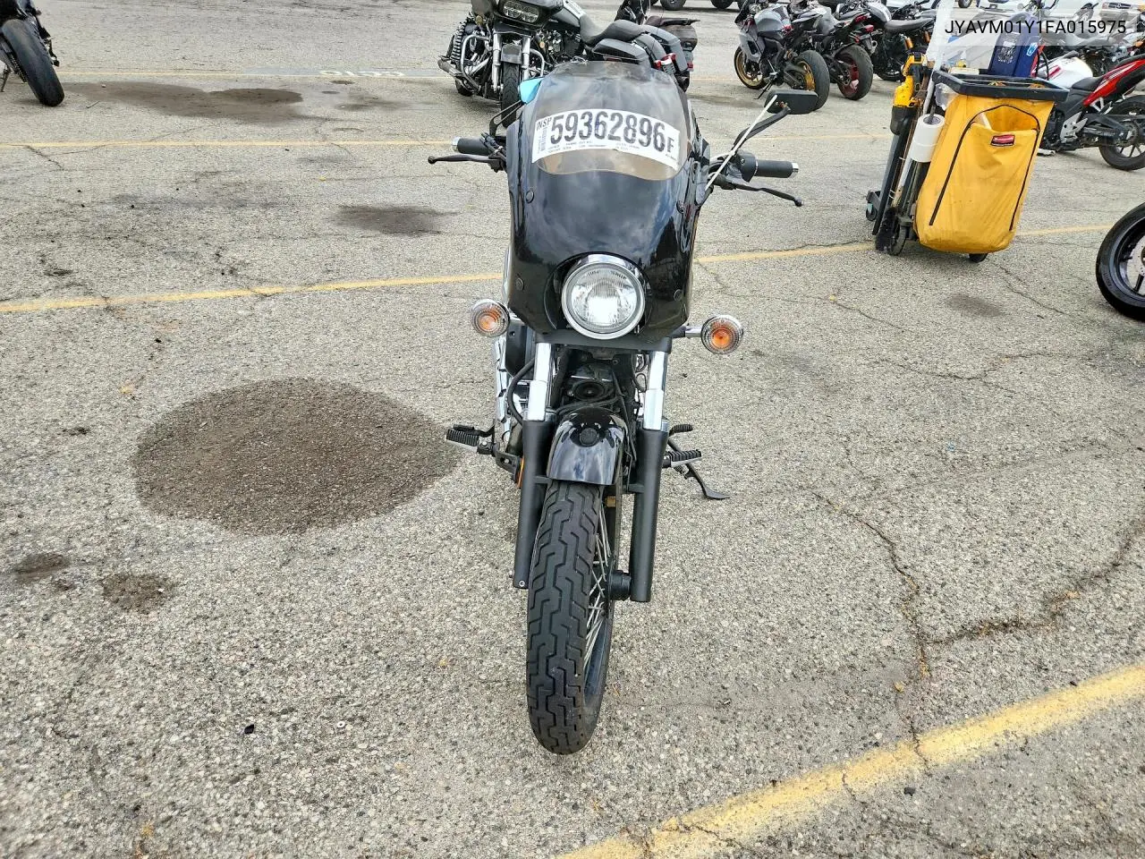 2015 Yamaha Xvs650 C VIN: JYAVM01Y1FA015975 Lot: 59362896