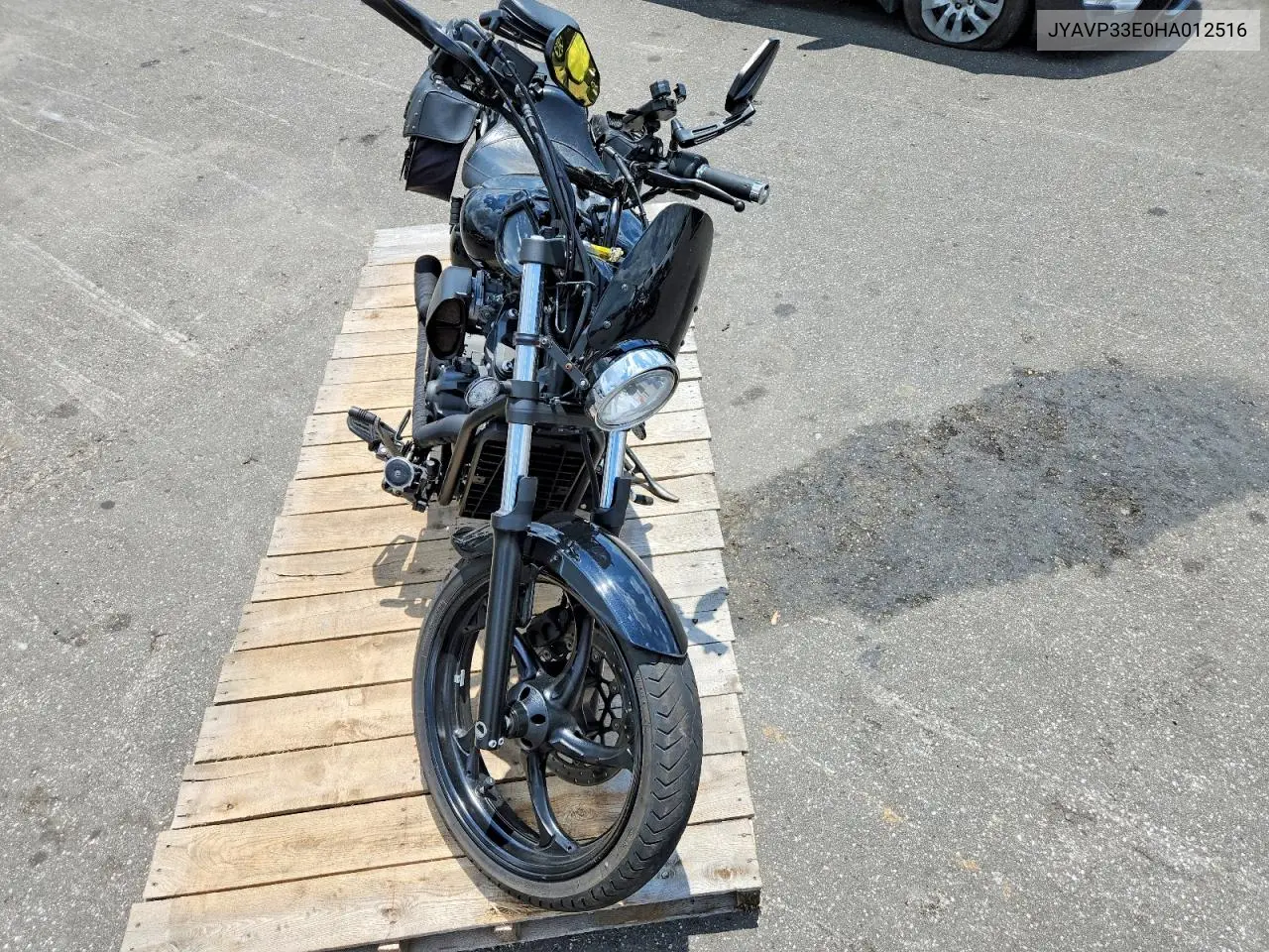 2017 Yamaha Xvs1300 Cu VIN: JYAVP33E0HA012516 Lot: 61547836