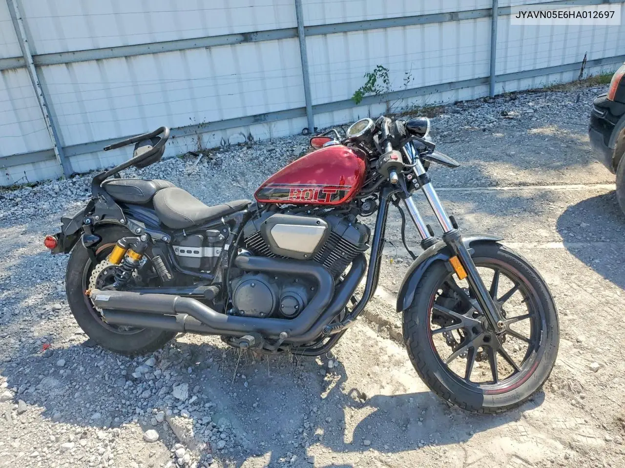 2017 Yamaha Xvs950 Cu VIN: JYAVN05E6HA012697 Lot: 61591866