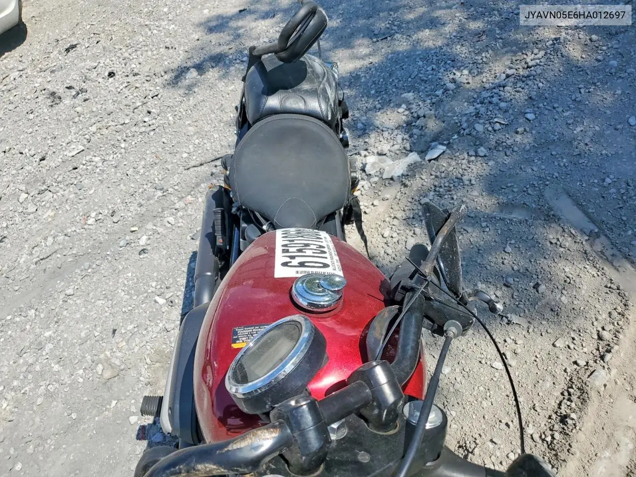 2017 Yamaha Xvs950 Cu VIN: JYAVN05E6HA012697 Lot: 61591866