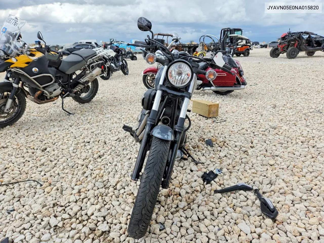 2022 Yamaha Xvs950 Cud VIN: JYAVN05E0NA015820 Lot: 60876756
