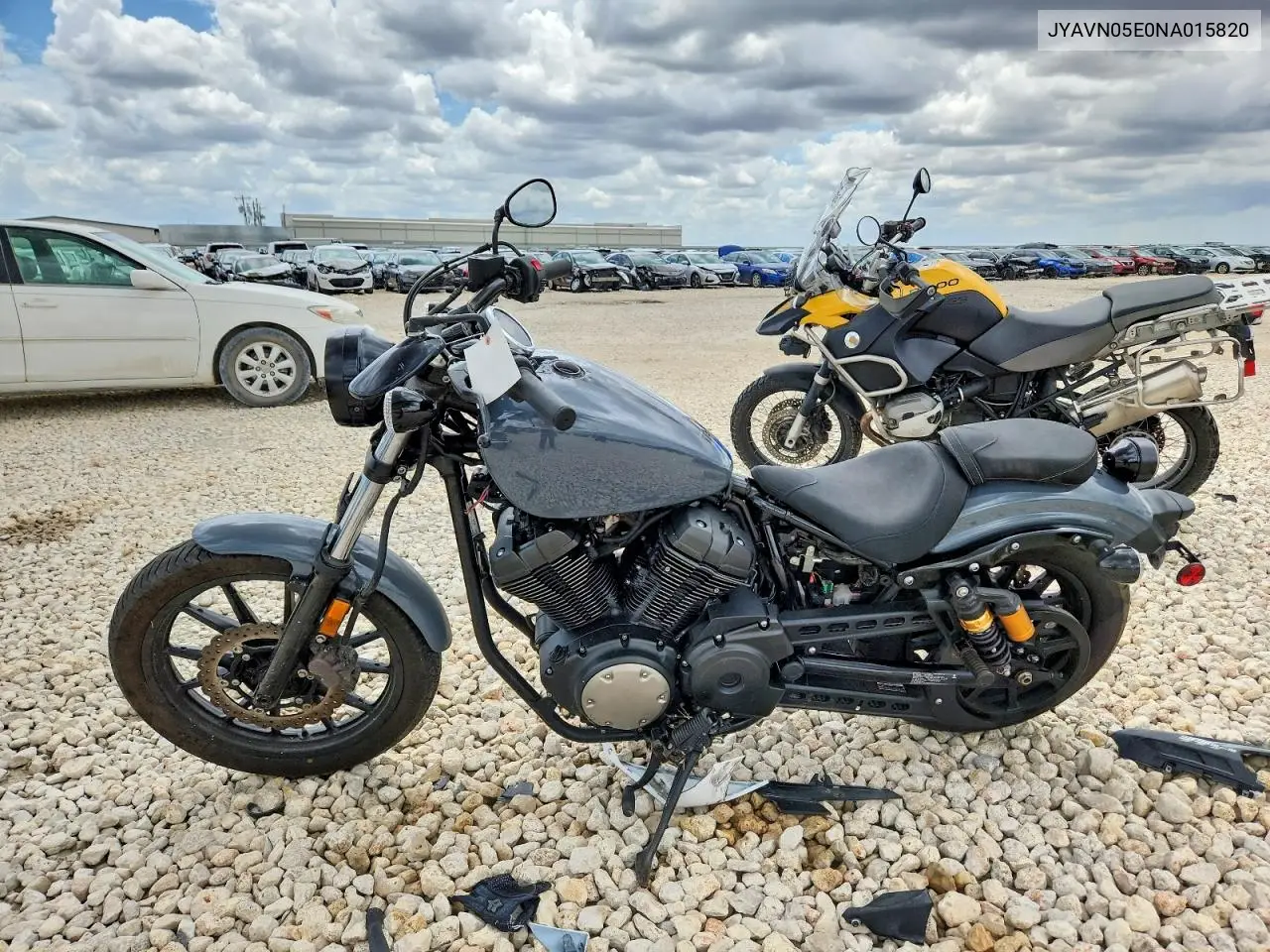 2022 Yamaha Xvs950 Cud VIN: JYAVN05E0NA015820 Lot: 60876756