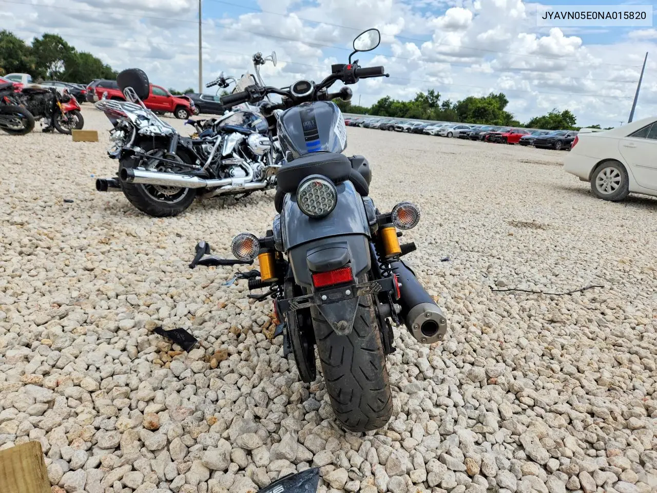 2022 Yamaha Xvs950 Cud VIN: JYAVN05E0NA015820 Lot: 60876756