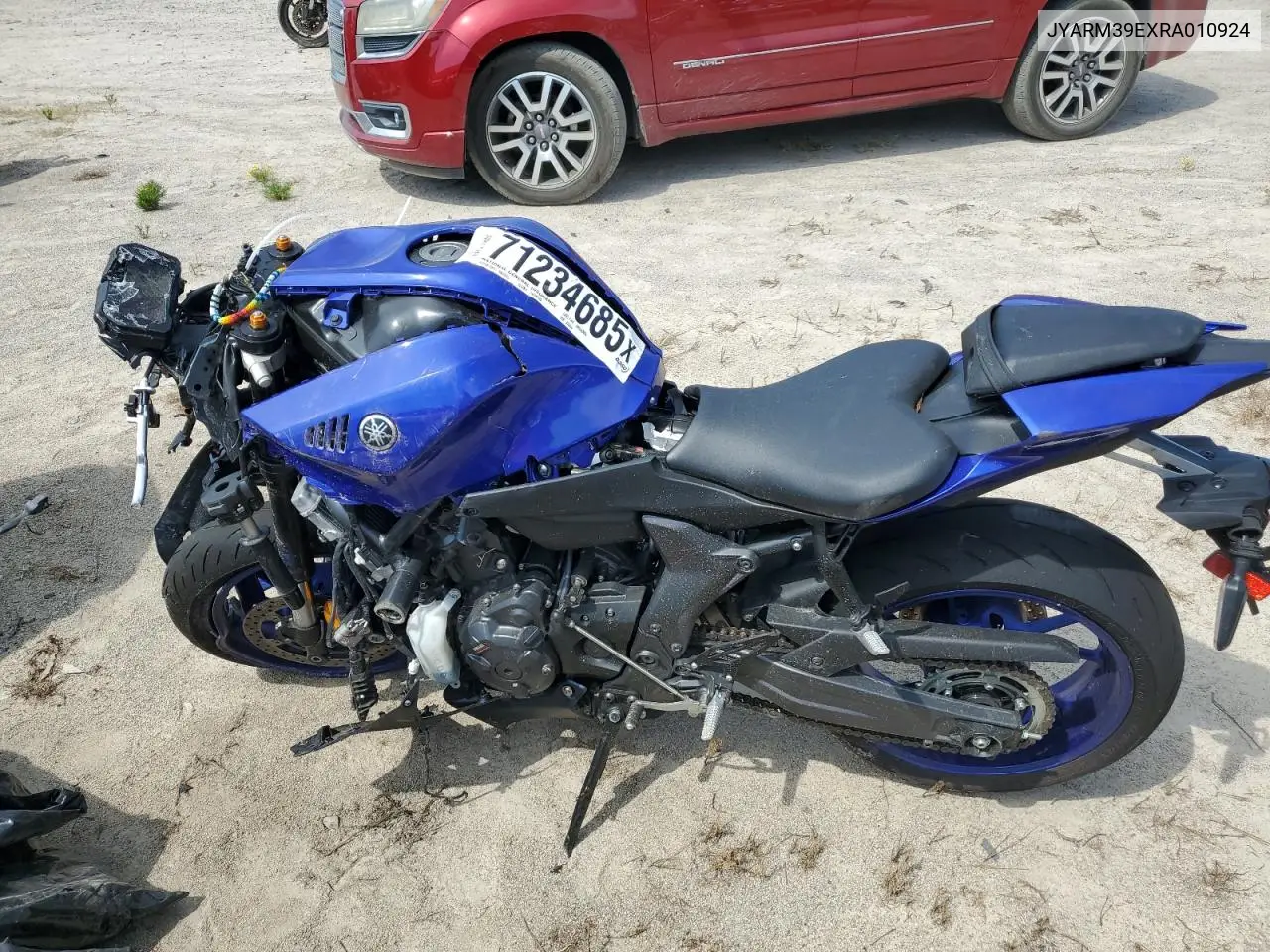 2024 Yamaha Motorcycle VIN: JYARM39EXRA010924 Lot: 71234685