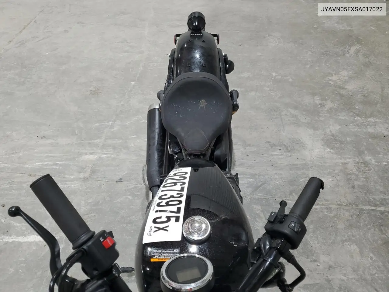 2025 Yamaha Xvs950 Cud VIN: JYAVN05EXSA017022 Lot: 92673975