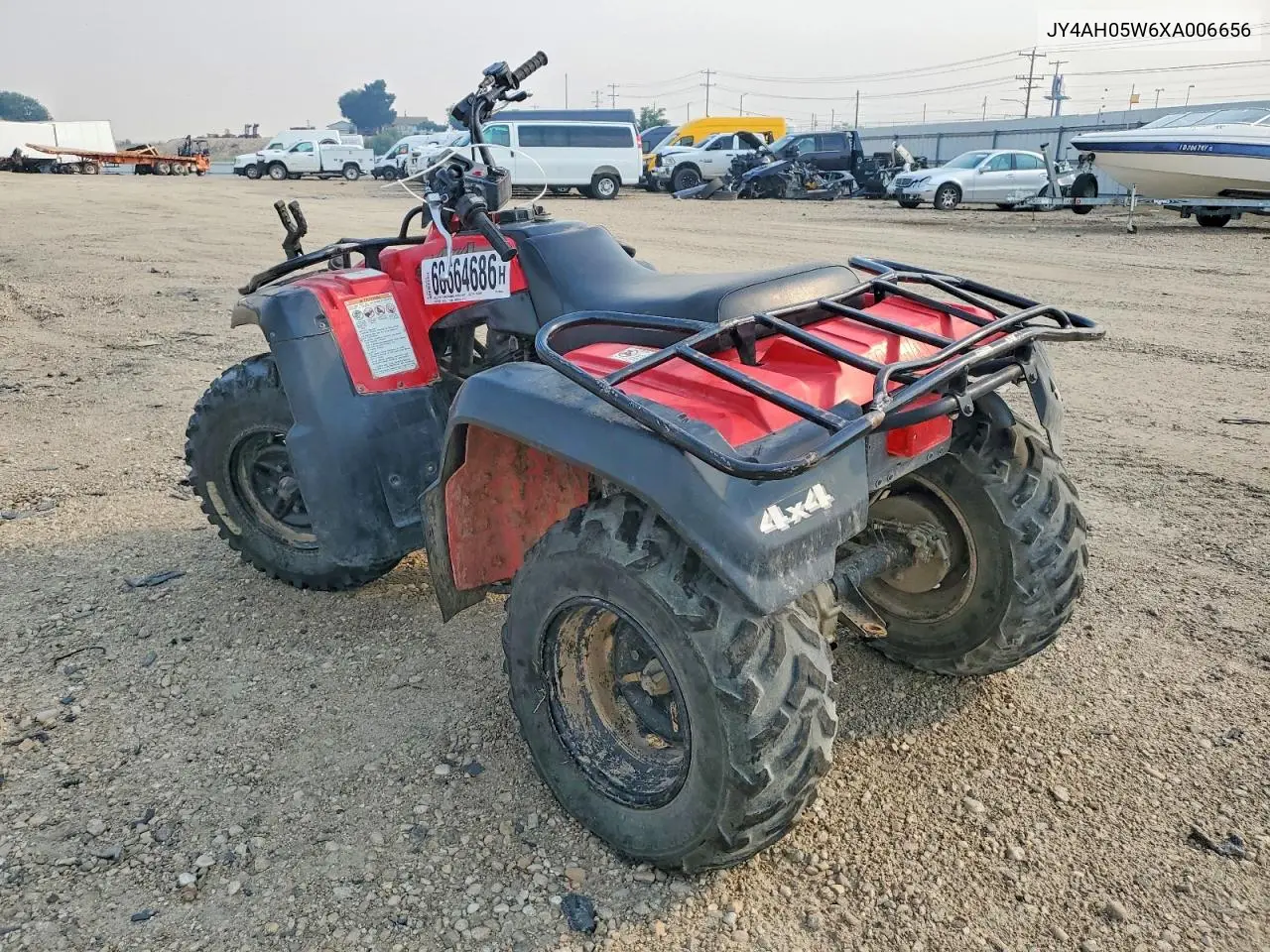 1999 Yamaha Kodiak 400 Atv VIN: JY4AH05W6XA006656 Lot: 60664686