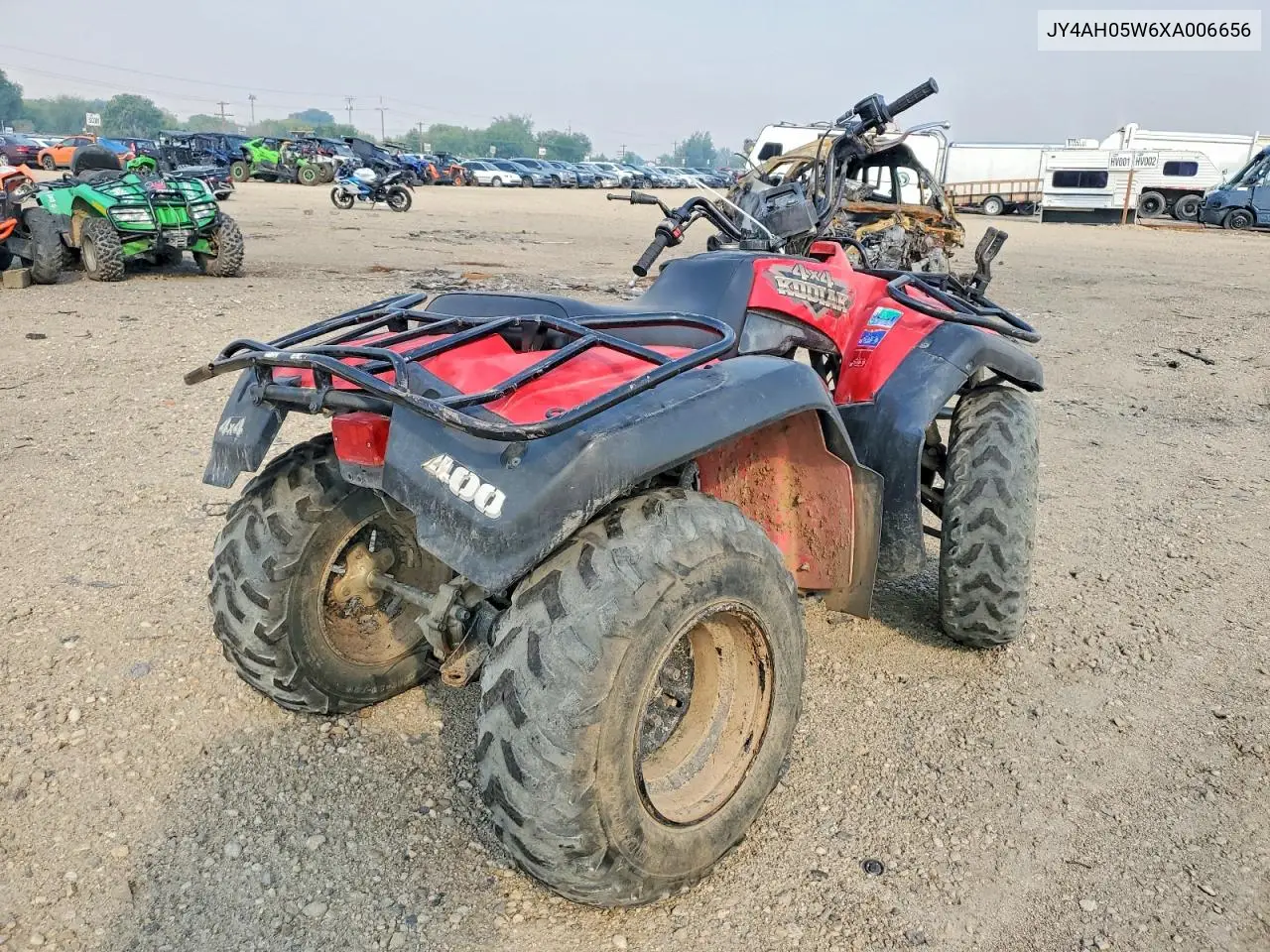 1999 Yamaha Kodiak 400 Atv VIN: JY4AH05W6XA006656 Lot: 60664686