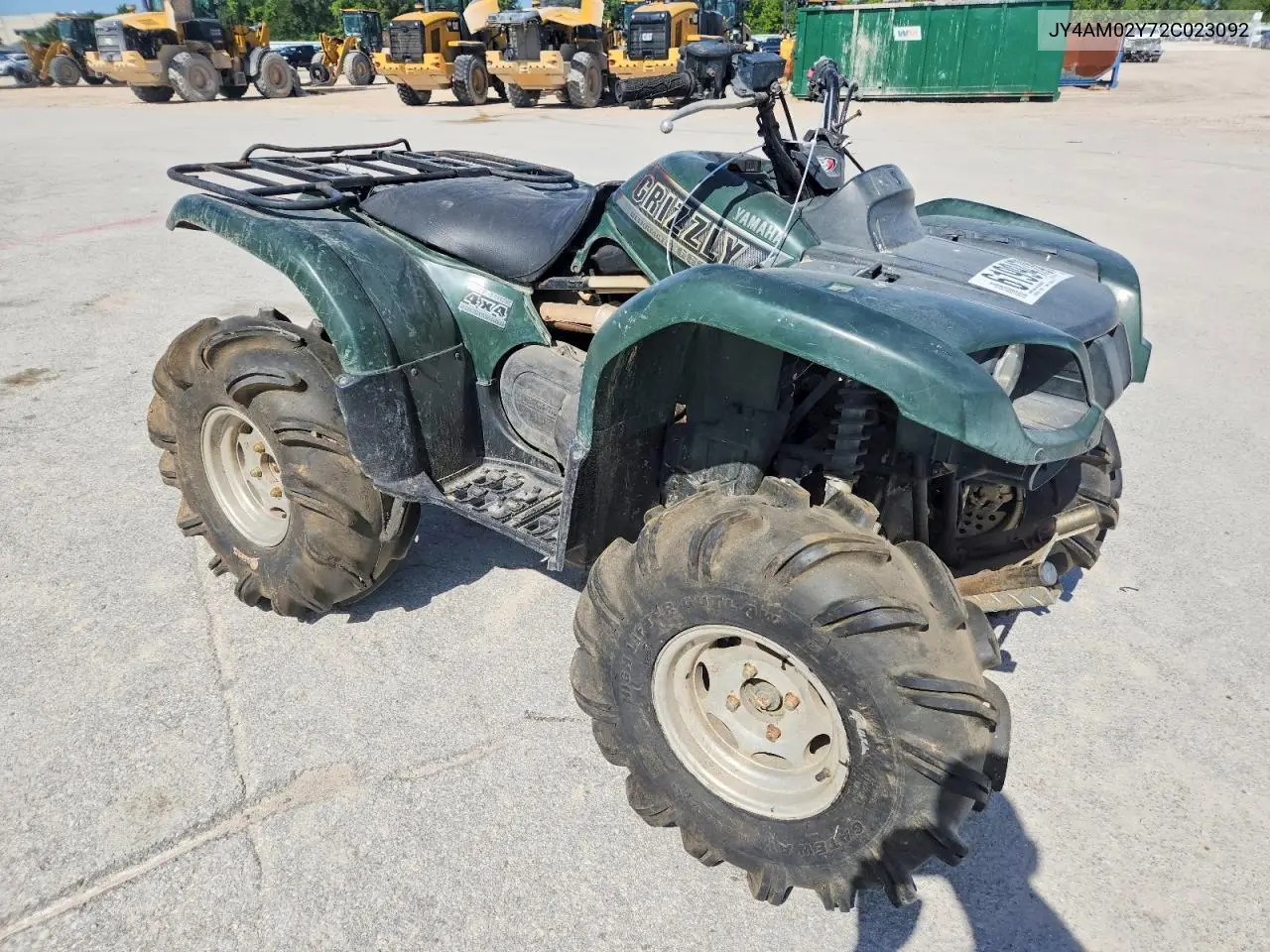 2002 Yamaha Yfm660 Fwa VIN: JY4AM02Y72C023092 Lot: 61994786