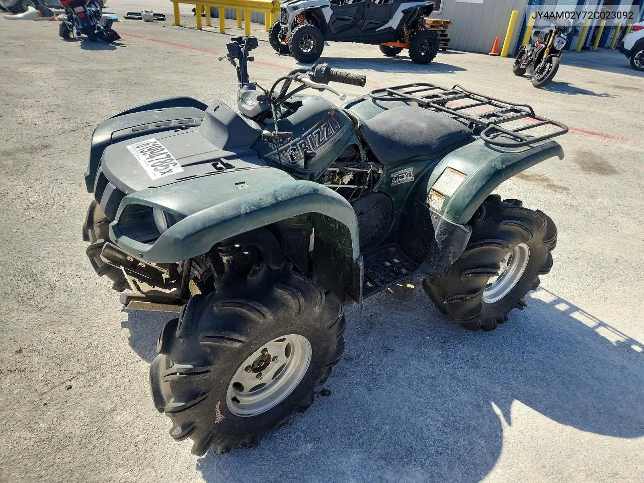 2002 Yamaha Yfm660 Fwa VIN: JY4AM02Y72C023092 Lot: 61994786