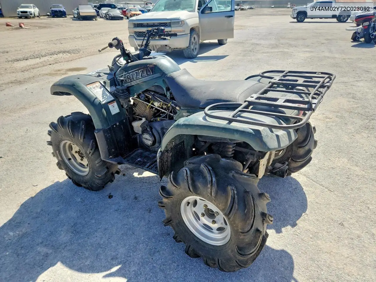 2002 Yamaha Yfm660 Fwa VIN: JY4AM02Y72C023092 Lot: 61994786