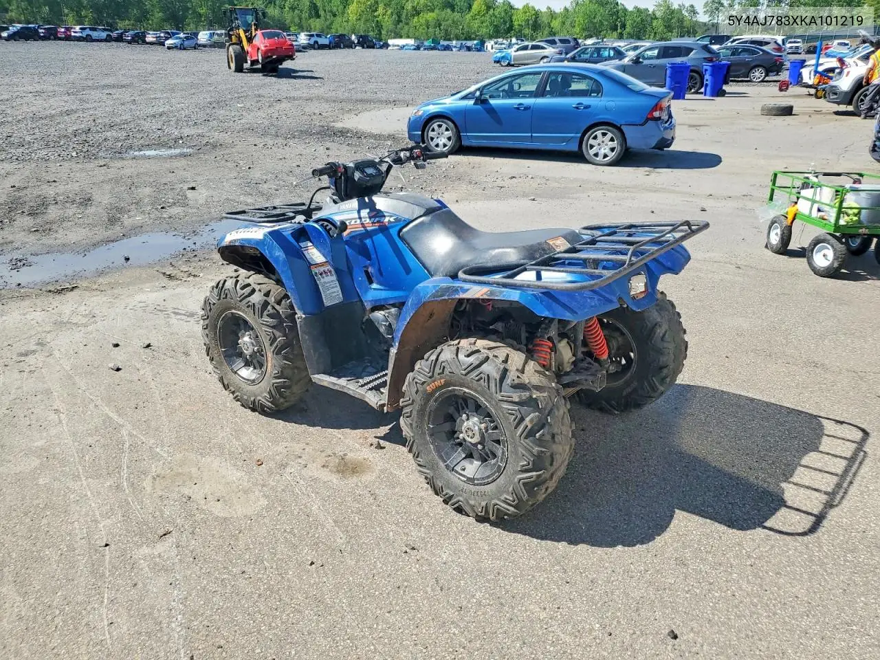 2019 Yamaha Yfm450 Atv VIN: 5Y4AJ783XKA101219 Lot: 54855256