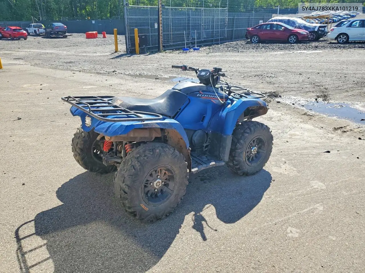 2019 Yamaha Yfm450 Atv VIN: 5Y4AJ783XKA101219 Lot: 54855256